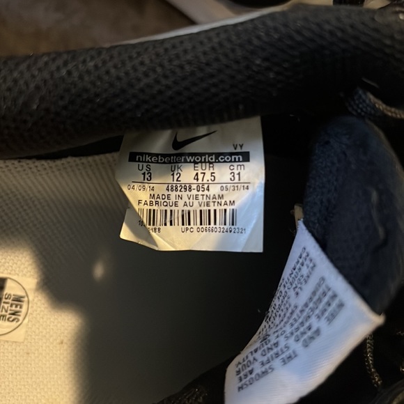 Nike Air Force 1 Metallic Silver sneakers men’s sz13 - Picture 6 of 10